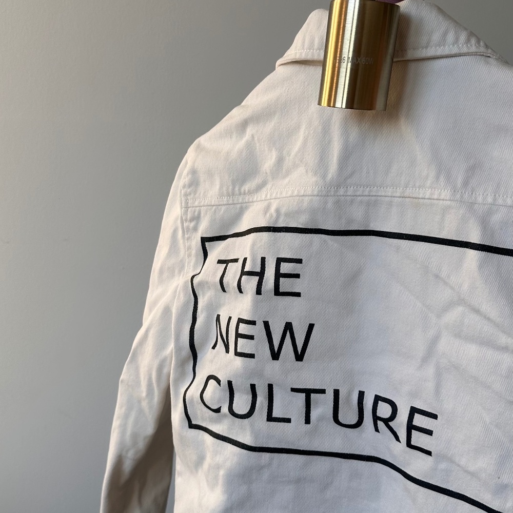 Zara "The New Culture" Graphic Jacket